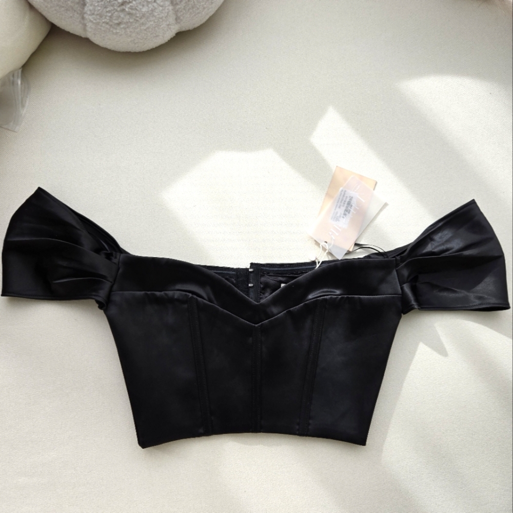 Meshki Stacie Sweetheart Neckline Corset Top
